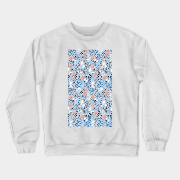 Bees and flowers Crewneck Sweatshirt by kostolom3000